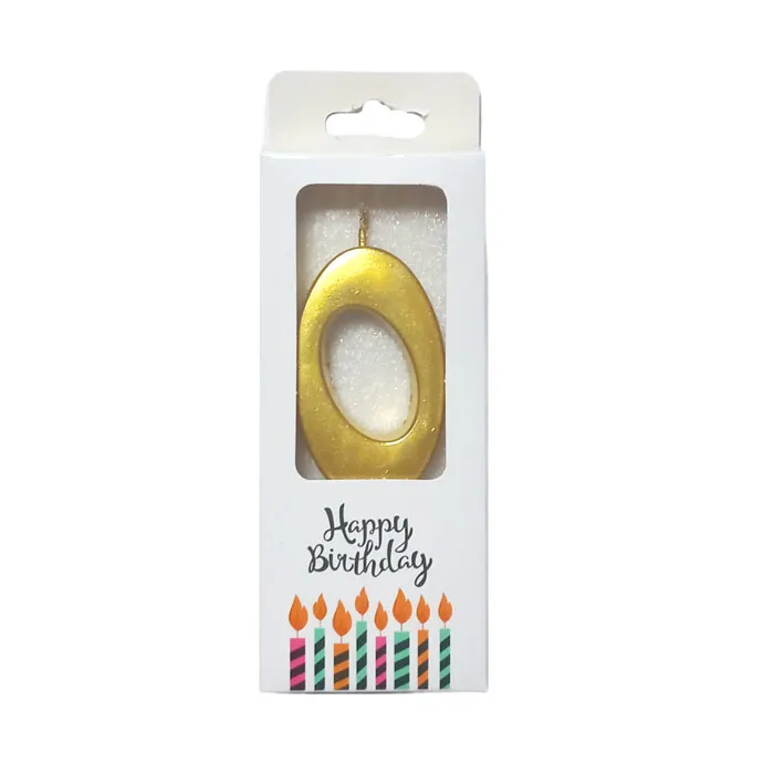 Candles Digital N°0 Painted Gold WTC