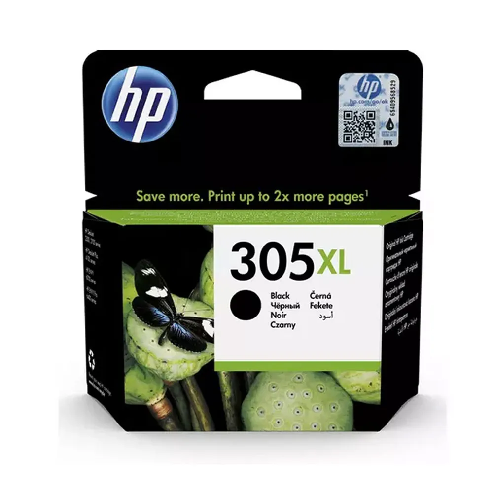 Inkjet Cartridge 3YM62AE/U Black HP 305XL Hewlett Packard