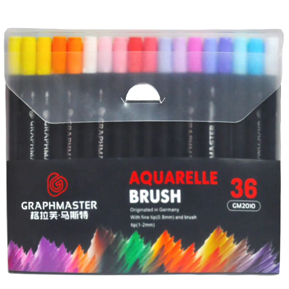 Art Marker RefGM2010-36 Twin Marker Brush  Graphmaster - PK36 MeliMelo