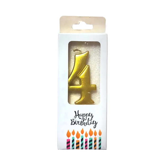 Candles Digital N°4, Painted Gold WTC