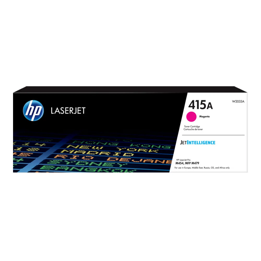 Laserjet Toner W2033A Magenta HP 415A Hewlett Packard
