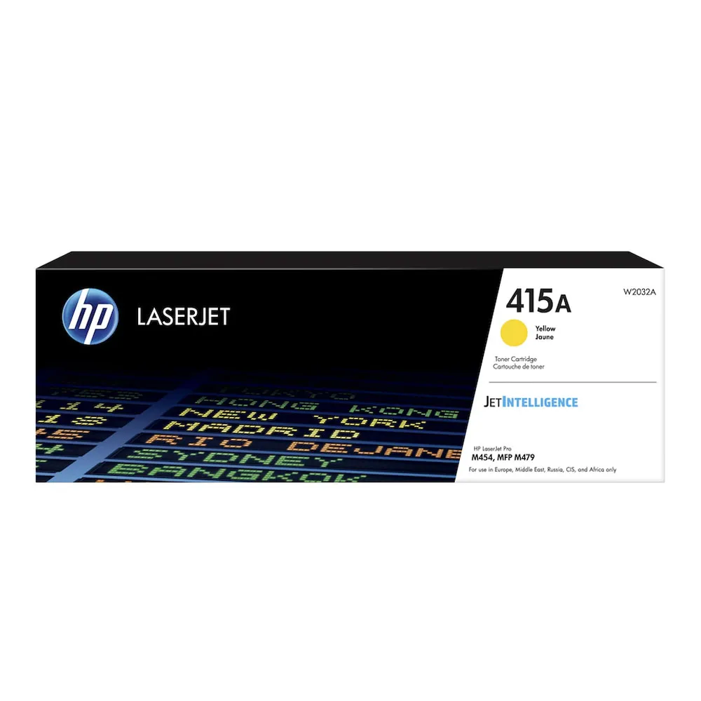 Laserjet Toner W2032A Yellow HP 415A Hewlett Packard