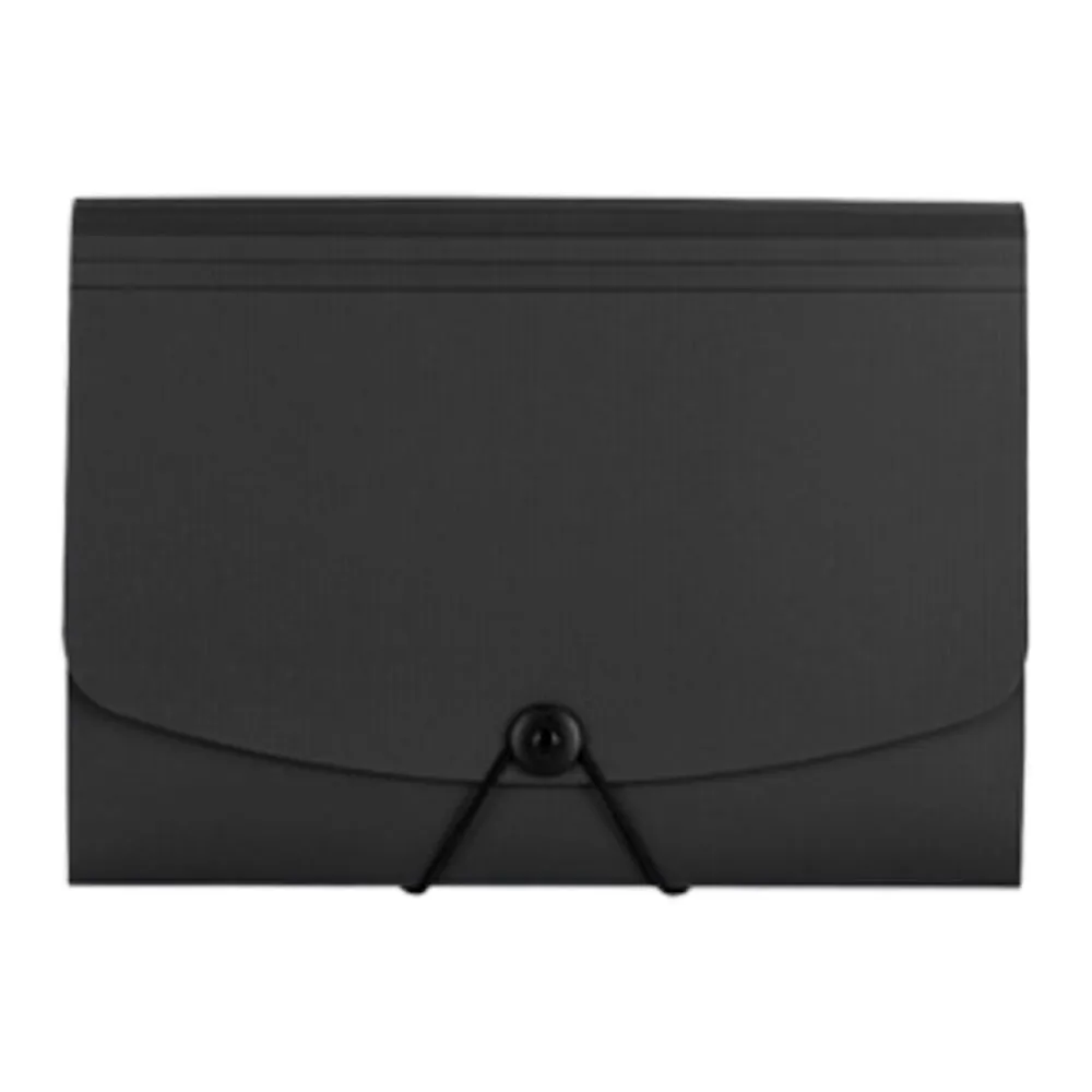 Expanding File Ref 5236 A4, 297*210mm , 13 Components Black Deli
