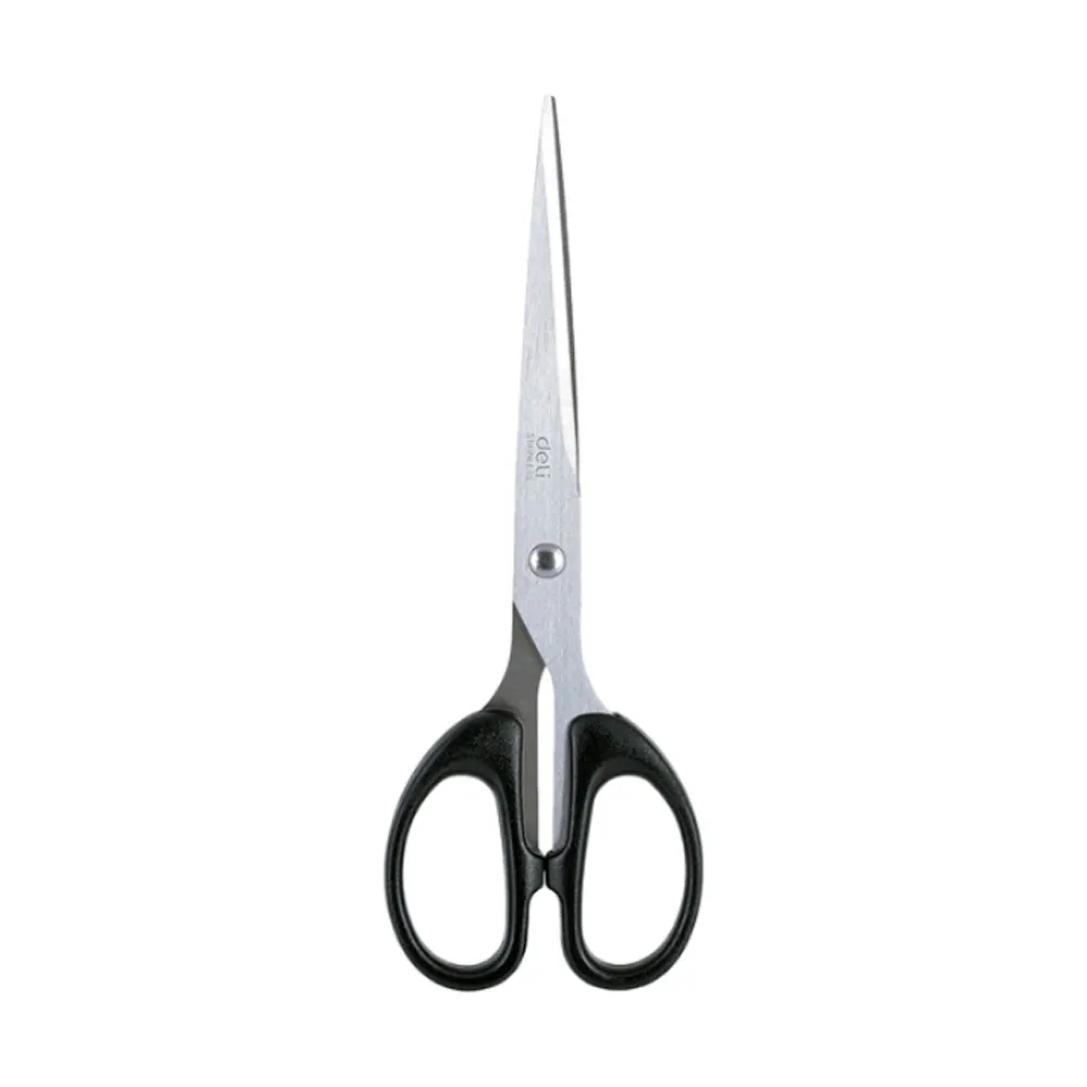Scissors Ref 6009 175mm with Tough Plastic Handle Deli