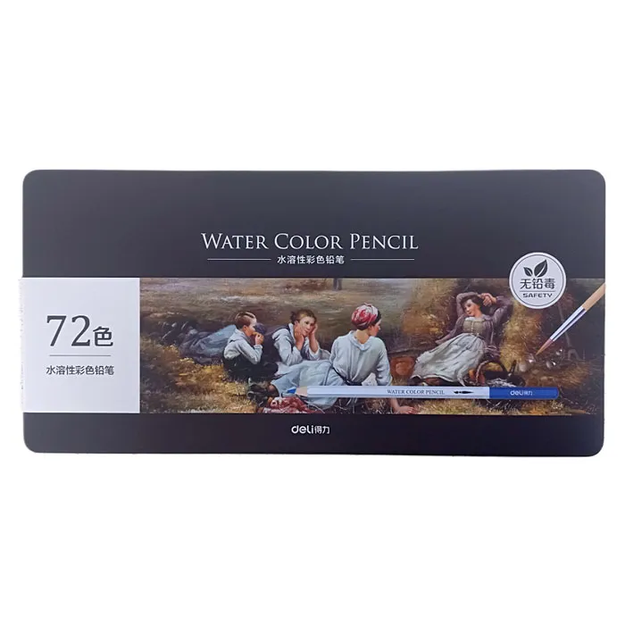 Colored Pencil Ref 6524 72 Colors, Assorted Deli