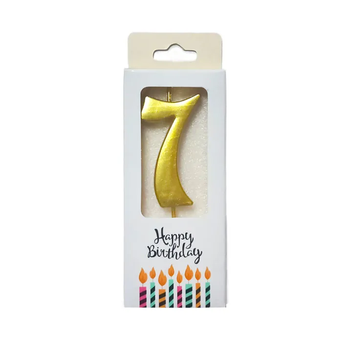 Candles Digital N°7, Painted Gold WTC