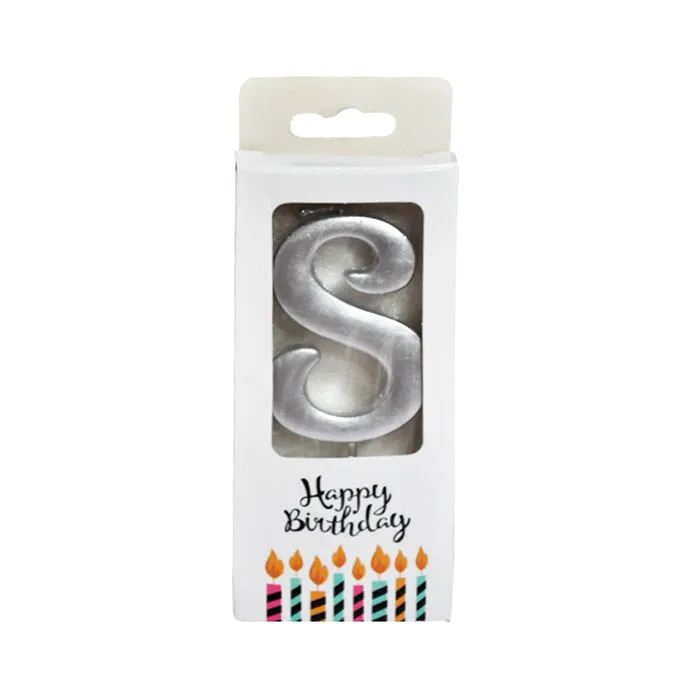 Candles Digital N°8 Painted Silver WTC
