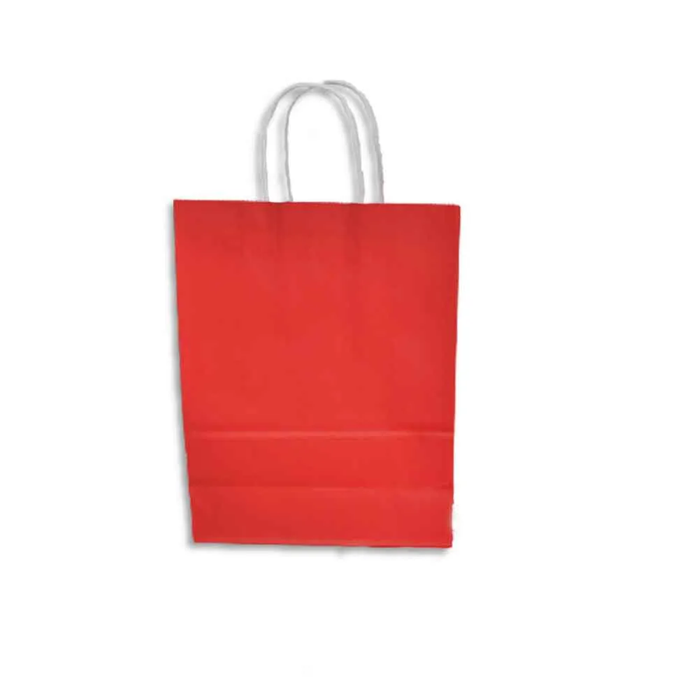 Paper Gift Bag Ass Colours, size: 22*28*11 cm WTC