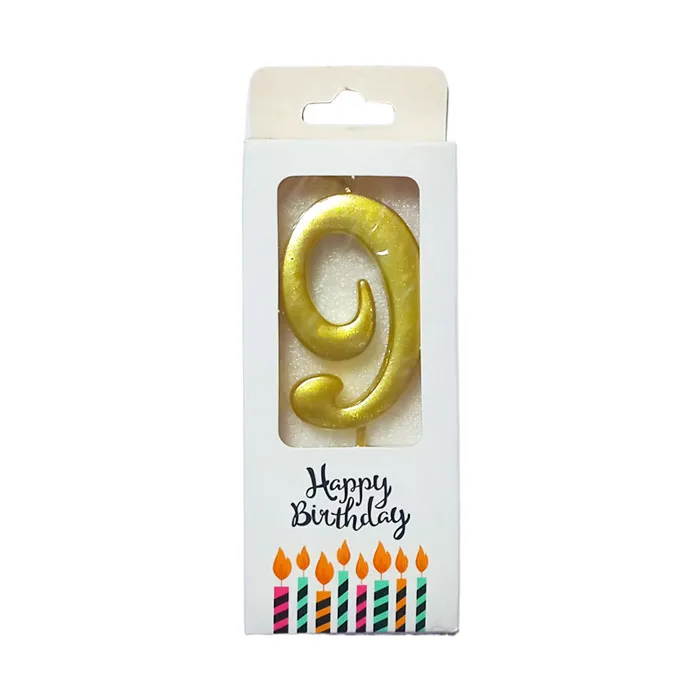 Candles Digital N°9, Painted Gold WTC