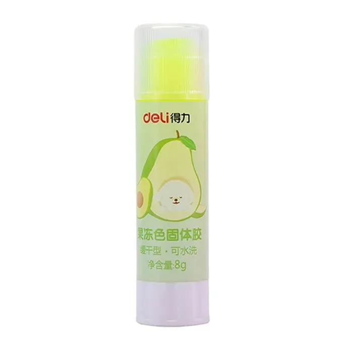 Glue Stick Ref 9626 8g , Assorted  Deli