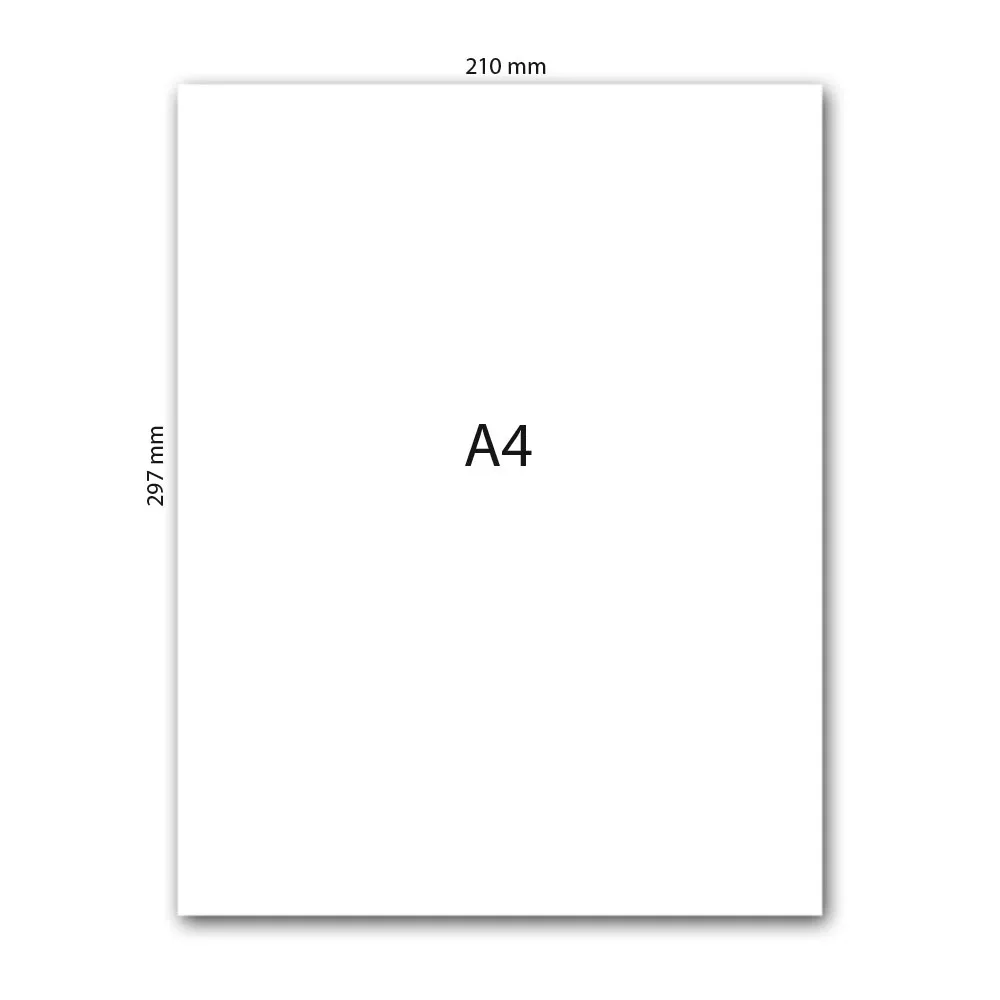 Bristol Paper  A4 White, 120gsm No brand
