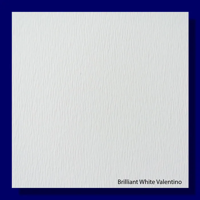 Valentino Brilliant White 300gsm Embossed Paper - 670*980mm Milano