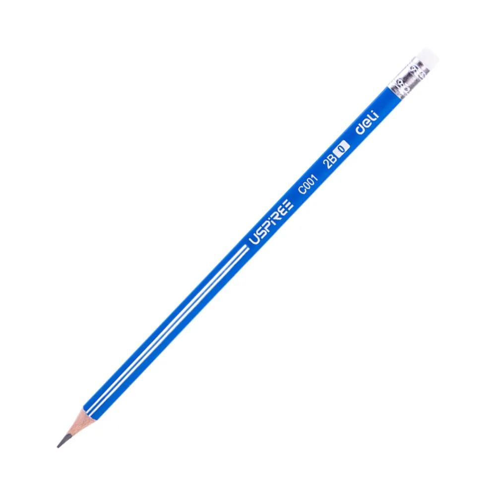 Wood Pencil Ref C001-2B 2B Deli