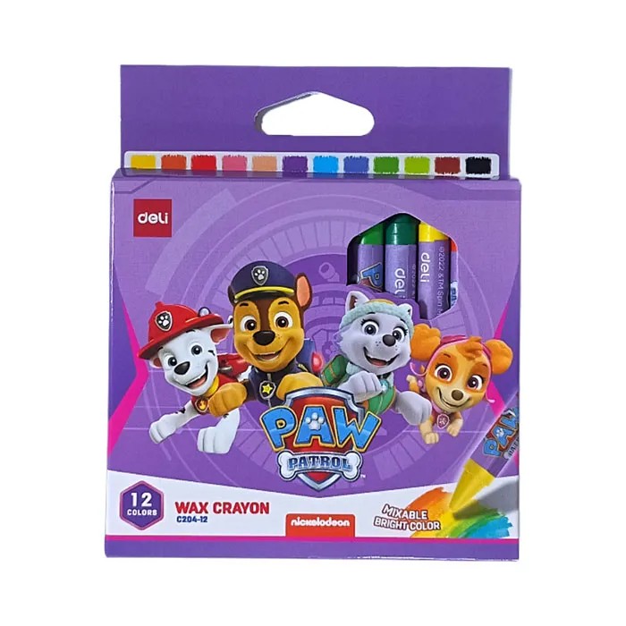 Wax Crayon Ref C204-12 12 Color Deli