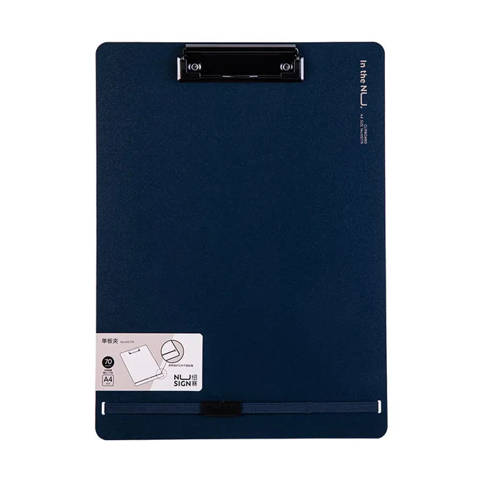 Clip board Ref NS179 A4 , Blue Deli