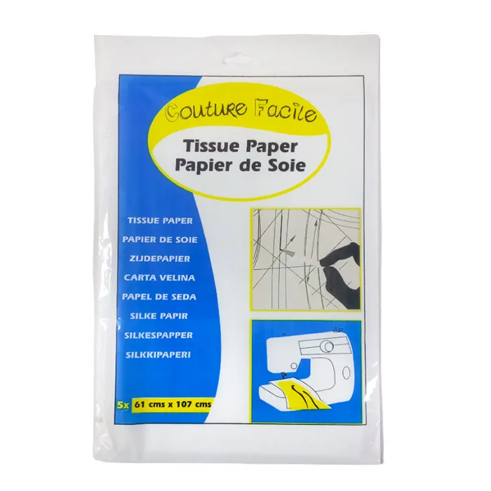 Tissue Paper  5 Sheets, 61*107cm Couture Facile