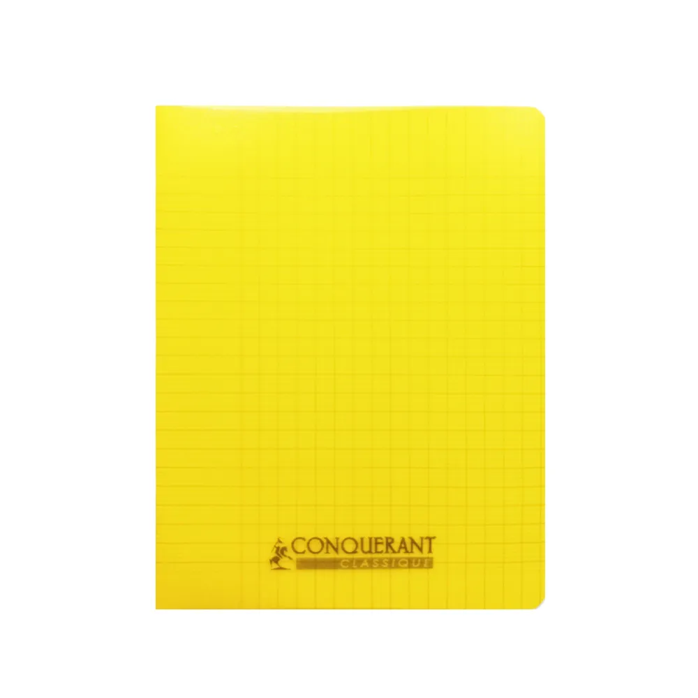 Classic Cover Notebook Ref 100101302 170*220cm, 48 pgs, Seyes Lines, Polypro Assorted Conquerant