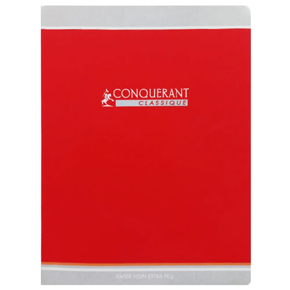 Classic Cover Notebook Ref 100104302 240*320cm, 96 pages, Seyes Assorted Conquerant