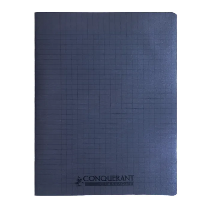 Classic Cover Notebook Ref 400002774 A4, 96 pages, Seyes Lines, Grey Polypro Conquerant