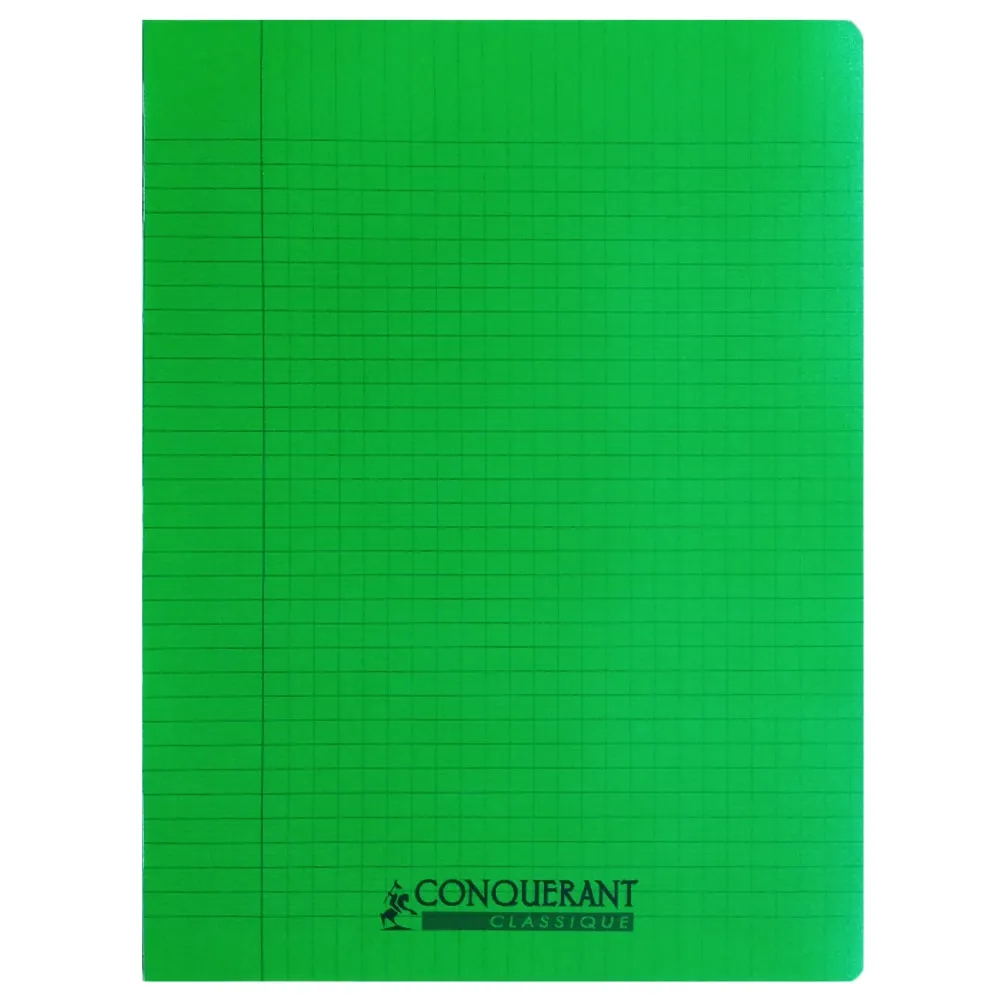 Classic Cover Notebook Ref 400099762 240*320cm, 48 pgs, Seyes Polypro Assorted Conquerant