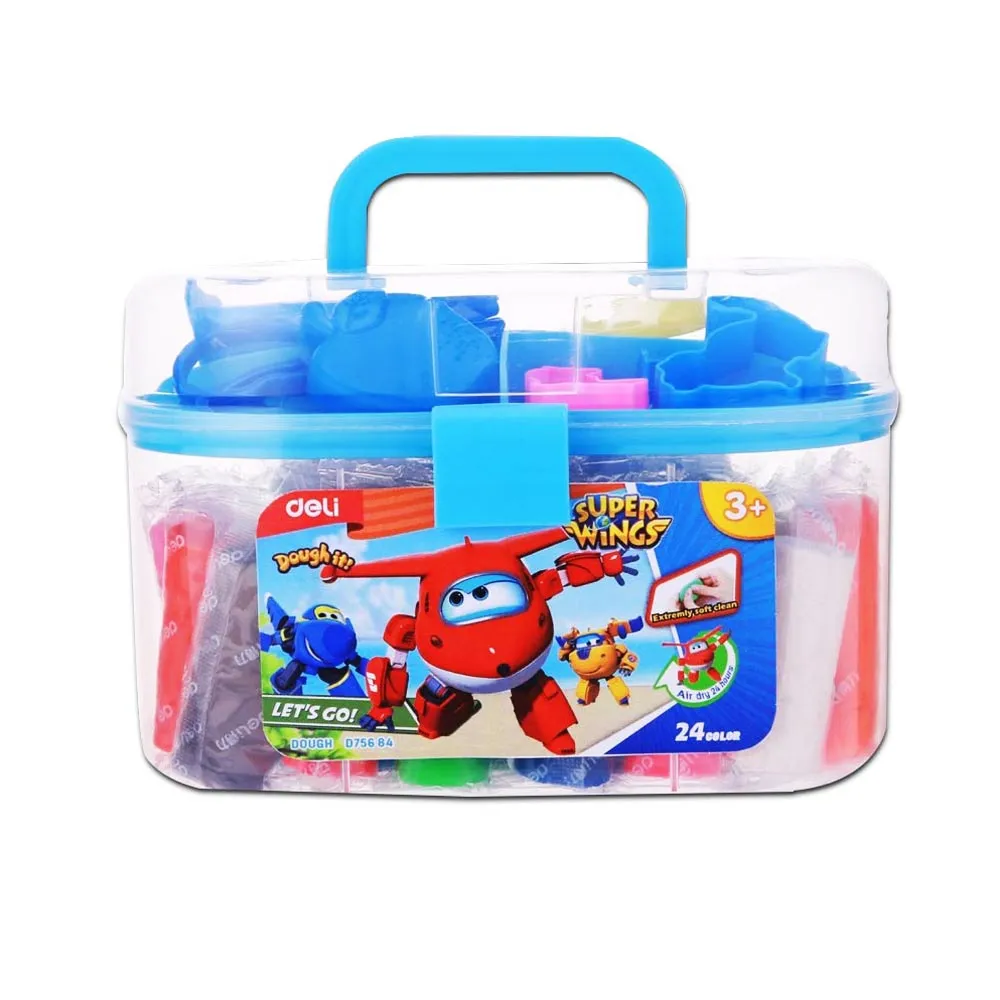 Dough Ref D75684 Assorted Colours [Box of 24] Deli