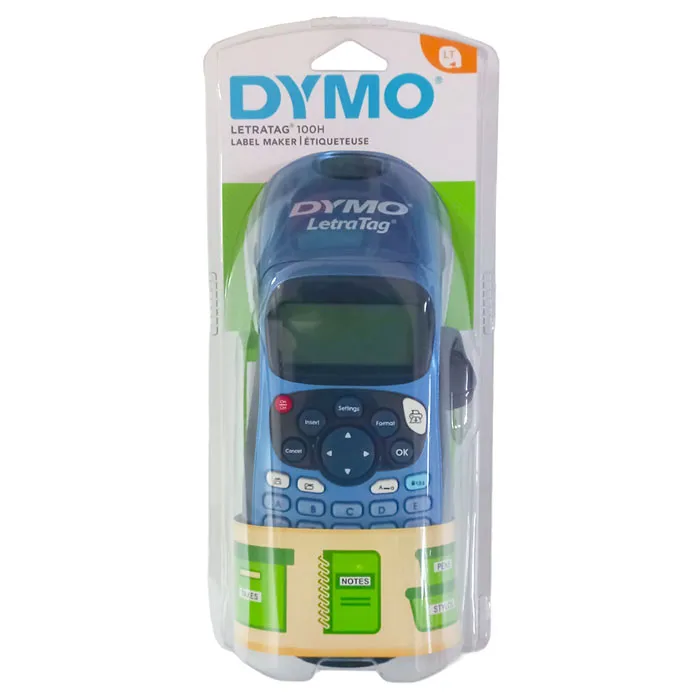 Digital Labeller Letratag LT-100T 195 Symbols and Date Stamps Dymo