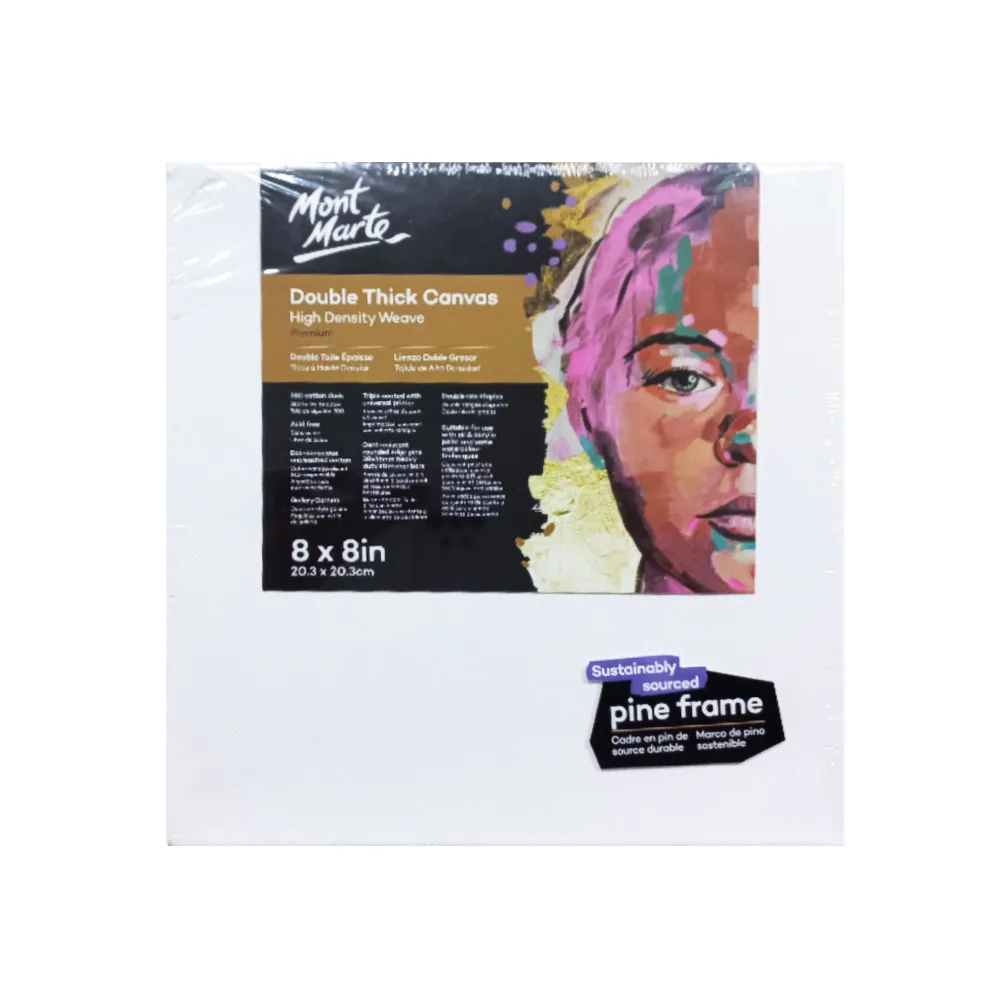 Canvas Ref 2020 20*20cm, Thickness Mont Marte