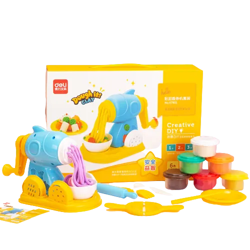 Soft Clay Set Ref 67801 Assorted Colours Deli