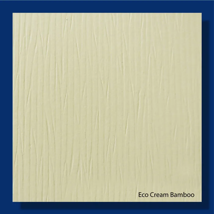 Bamboo Eco Cream 300gsm Embossed Paper - 670*980mm Milano