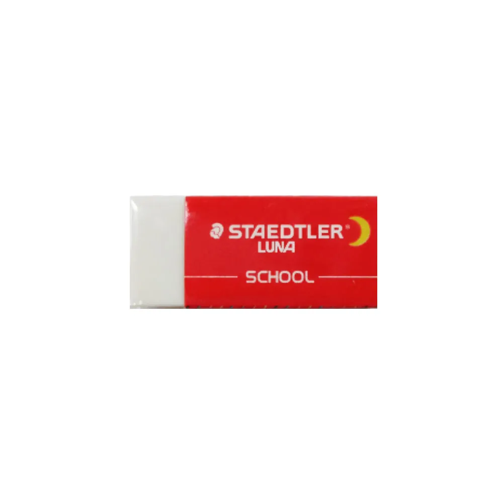 Eraser Luna Ref 526 L30 TH 42*18mm,White Staedtler