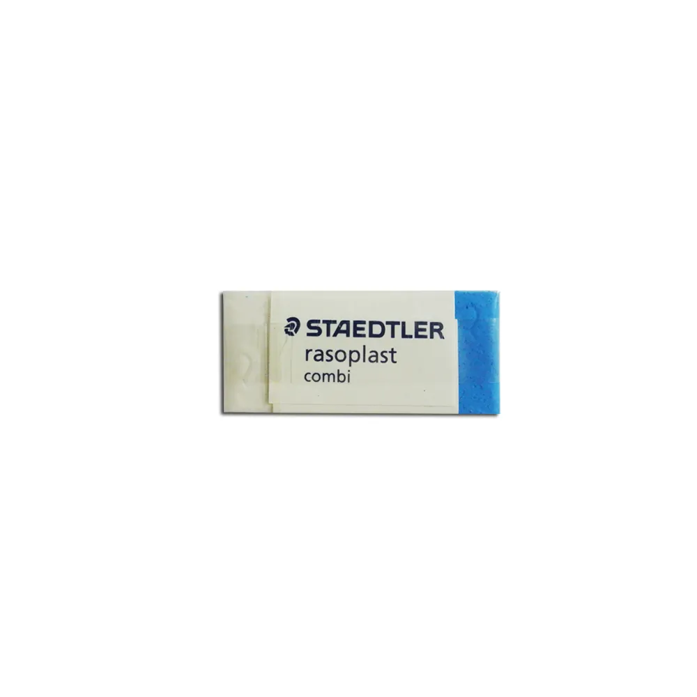 Eraser Rasoplast Combi Ref 526 BT30 420*180mm, White & Blue Staedtler