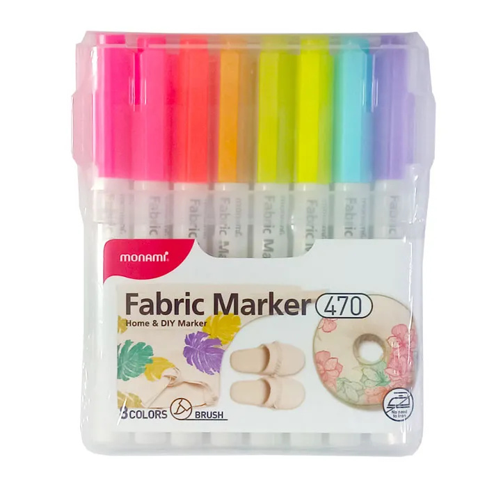 Fabric Marker Ref MON492 Set of 6 Colors MonAmi