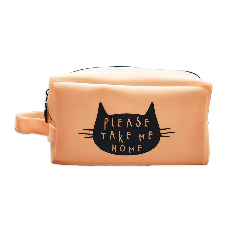 Pencil Case PP Kitty Translucent Pink [17*10cm] My Academia