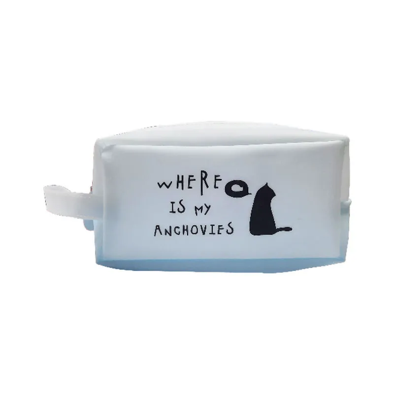 Pencil Case PP Kitty Translucent Blue [17*10cm] My Academia
