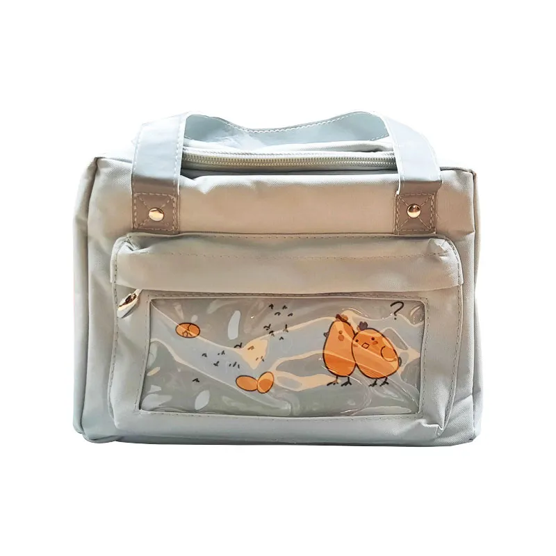 Lunch Bag Polyester 22.5*14*16.5cm - Grey Chicken My Academia