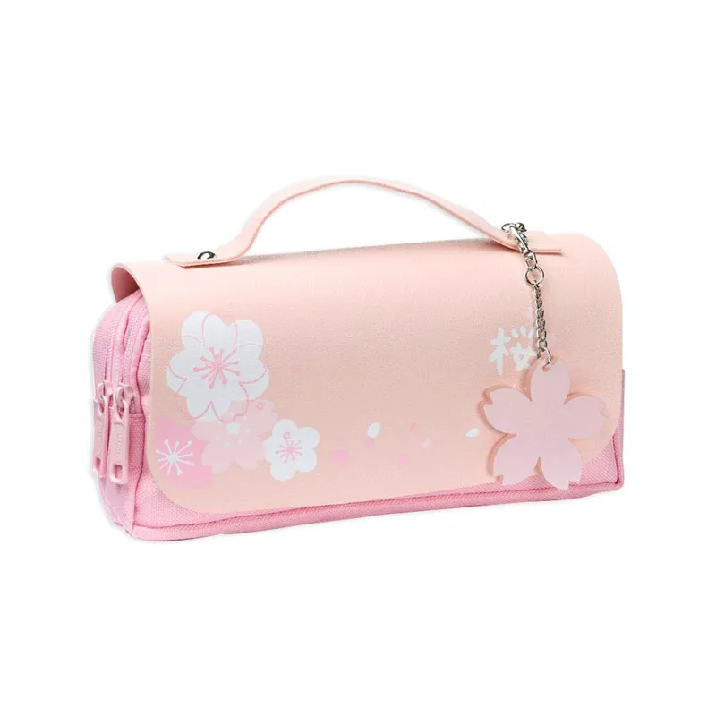 Pencil Case Polyester Sakura Pink [21*9cm] My Academia