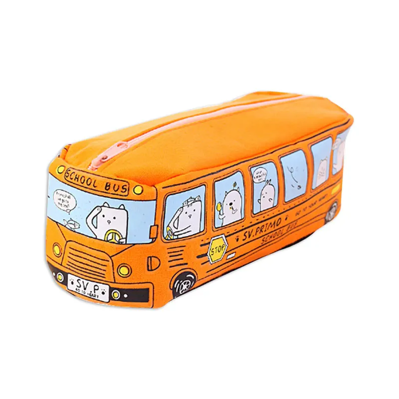 Pencil Case Polyester Bus Orange [18*6.5] My Academia