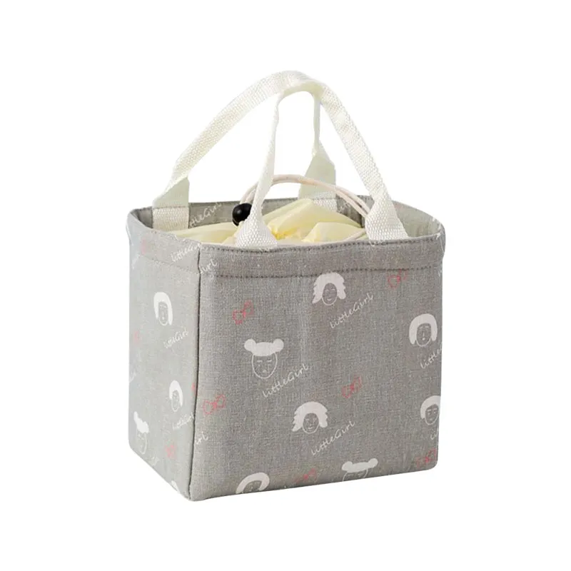 Lunch Bag Cloth 18*23cm - Grey Girl My Academia