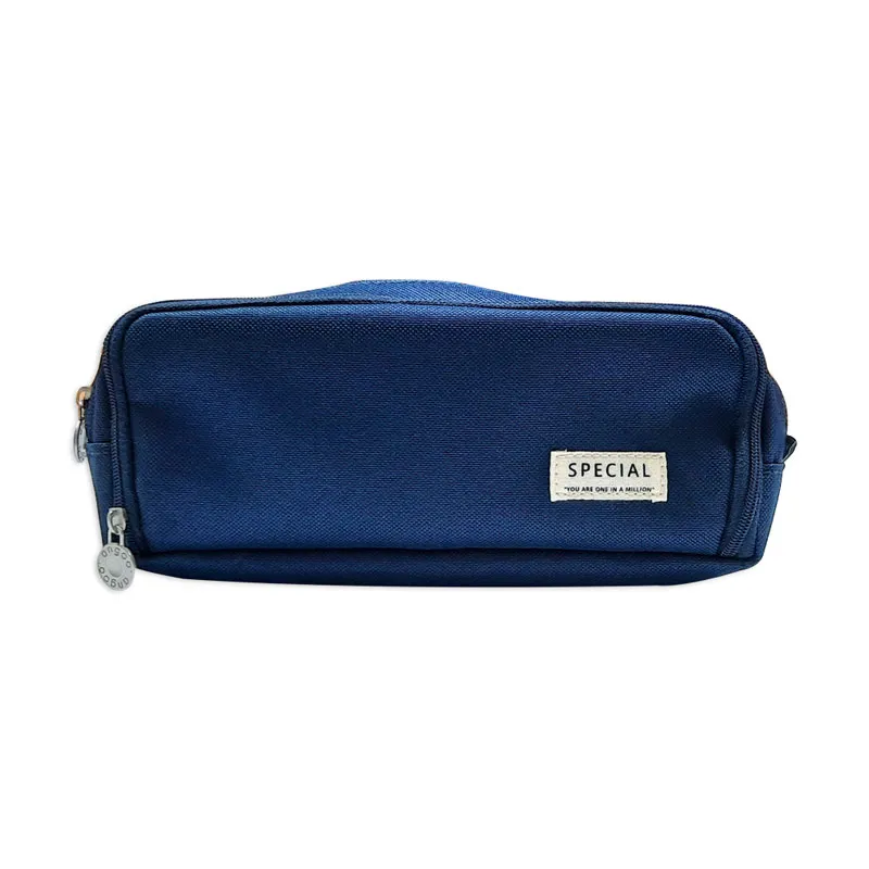 Pencil Case Polyester Special Dark Blue [22*11cm] - 3 Comp My Academia
