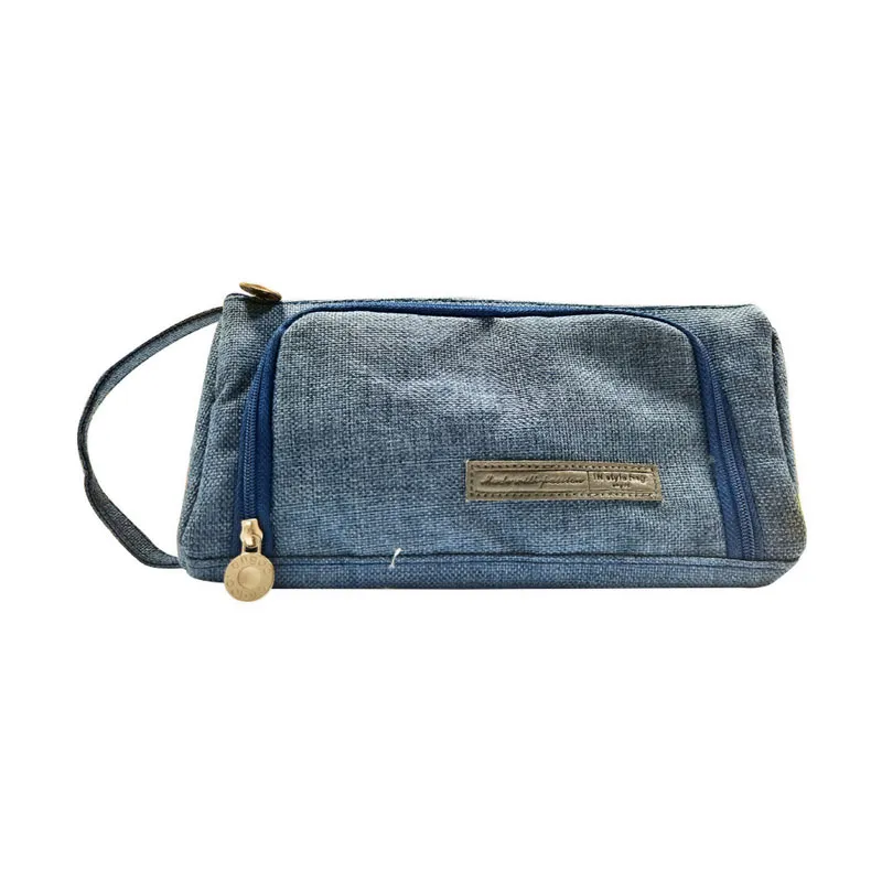 Pencil Case Cloth Triangle Dark Blue [21*12cm] - 2 comp My Academia
