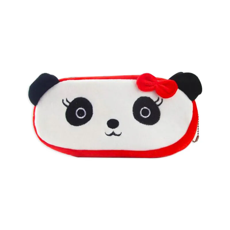Pencil Case Plush Panda Red [20*10cm] My Academia