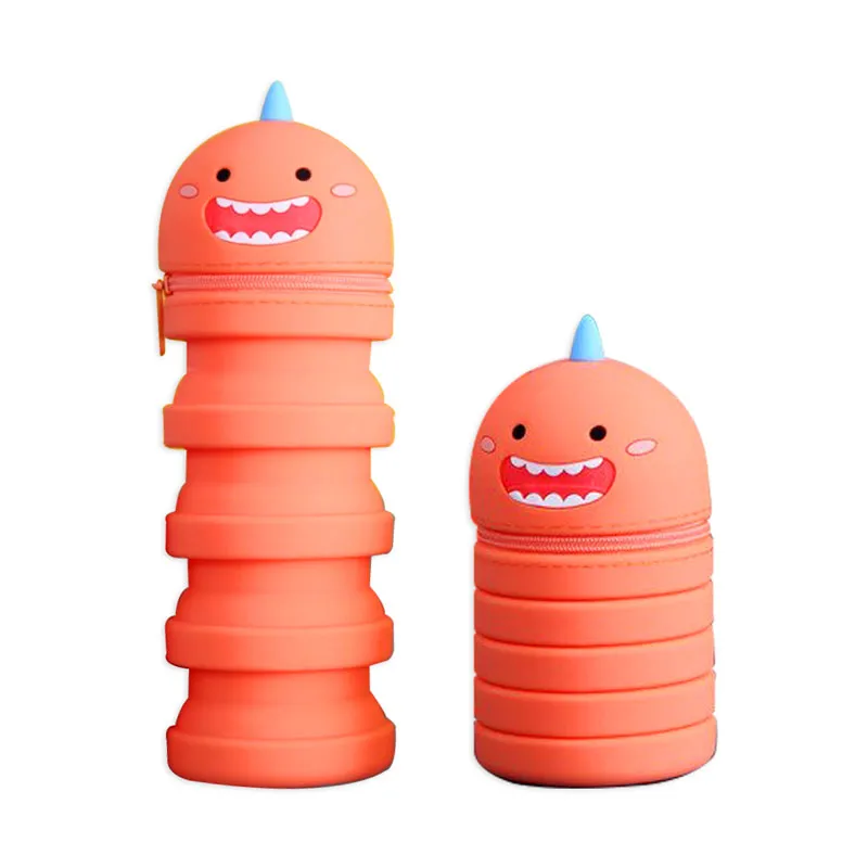 Pencil Case PP Pop Up Cylinder MQ-20206 Orange [19*7cm] My Academia