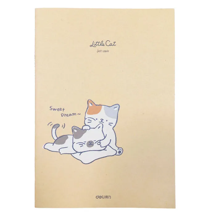 Soft Cover Notebook Ref FA540 A5, 40 Sheets, Shiba Inu Daily 2 [Little Cat] Deli