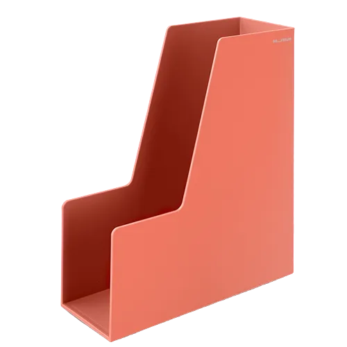 Magazine Holder Ref NS022 Light Red [249*91*309mm] Nu Sign Deli 