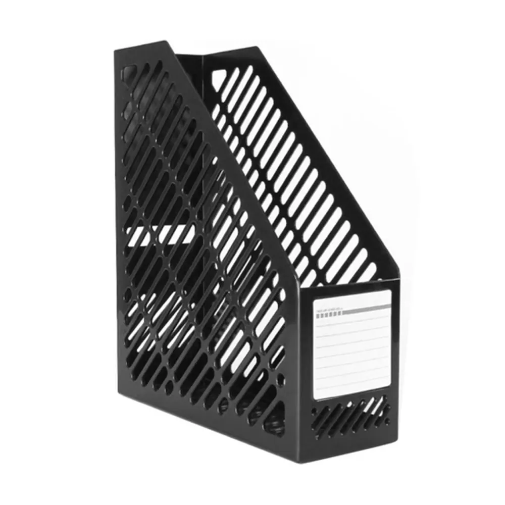Magazine Container Ref 9842 S:259*90*293mm , Black Deli