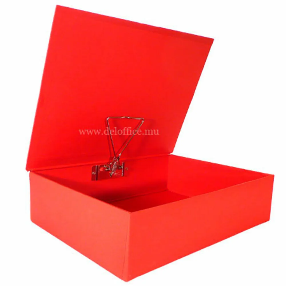 Box File Ecoline Red Elite