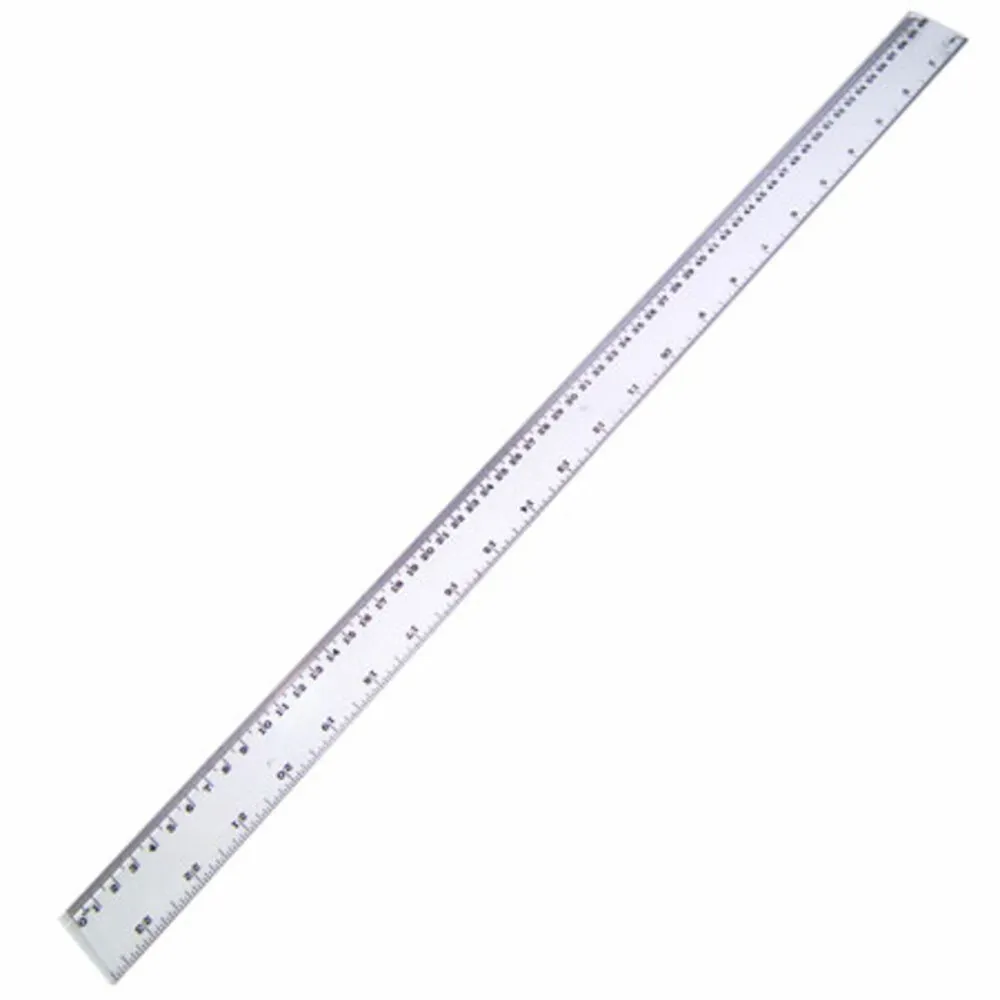 Plastic Transparent Ruler  24 inch/ 60 cm No brand