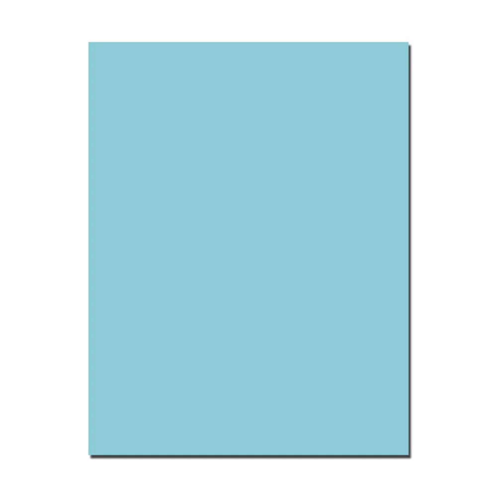 Report Cover Bristol  A4 Blue, 160gsm No Brand