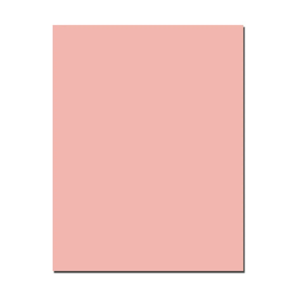 Report Cover Bristol  A4 Pink, 160gsm No Brand
