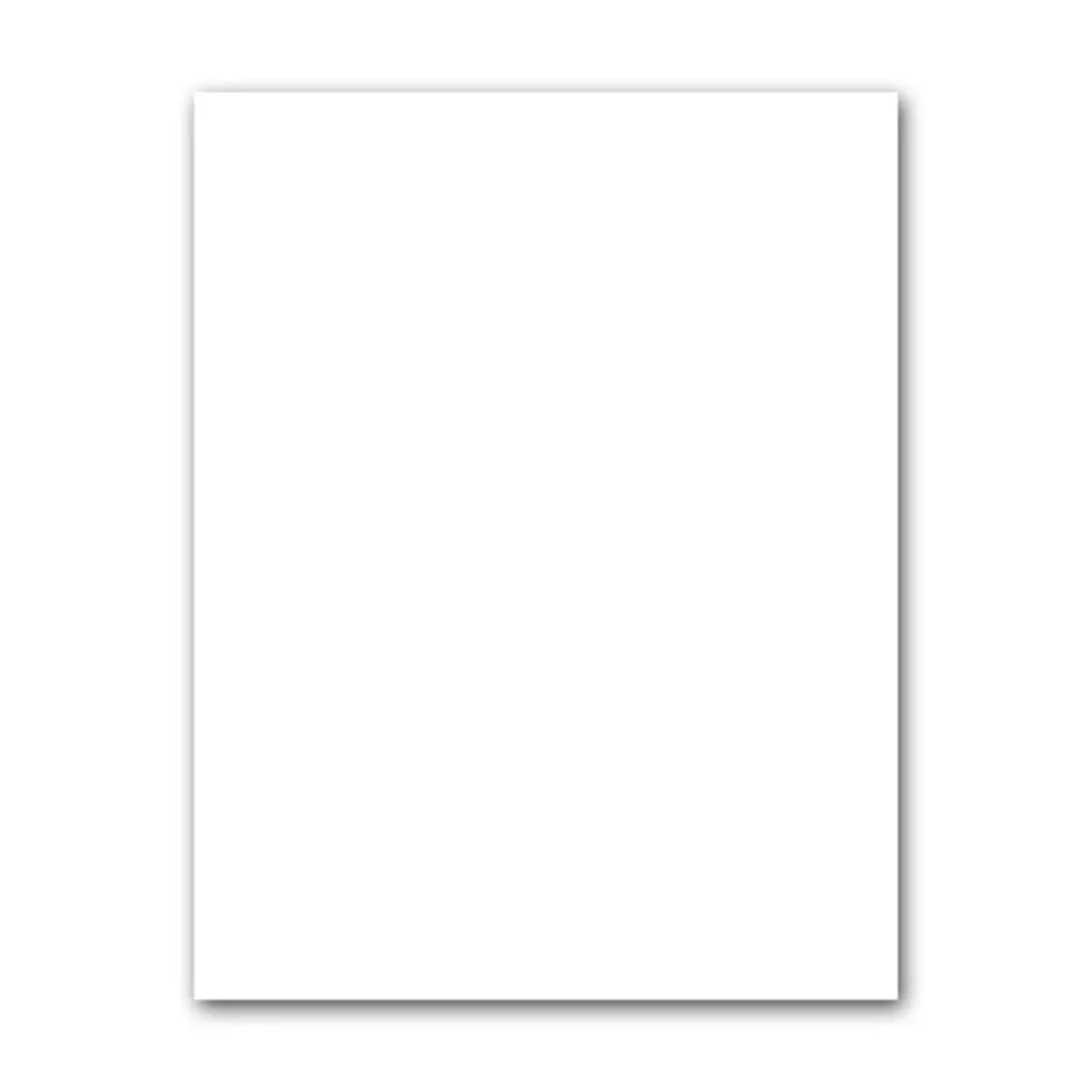 Report Cover Bristol  A4 White, 160gsm No Brand